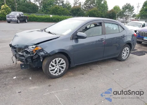2018 Toyota Corolla Le z USA, uszkodzony, nr VIN 2T1BURHE1JC007046